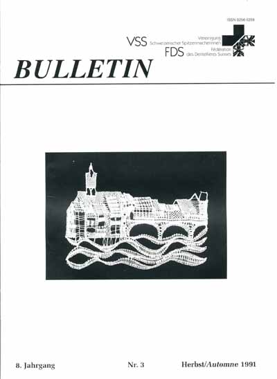 Bulletin VSS 8. Jahrgang Nr. 3 Herbst 1991